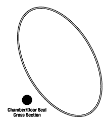 CHAMBER/DOOR SEAL FOR STERRAD STERILIZERS 100NX