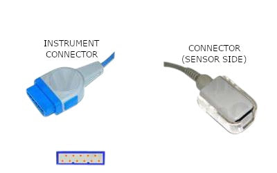 Cable de extensión del sensor Corometrics 5 Spo2 de Ge Medicals