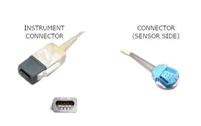 Cable de extensión del sensor Ge Ohmeda Spo2