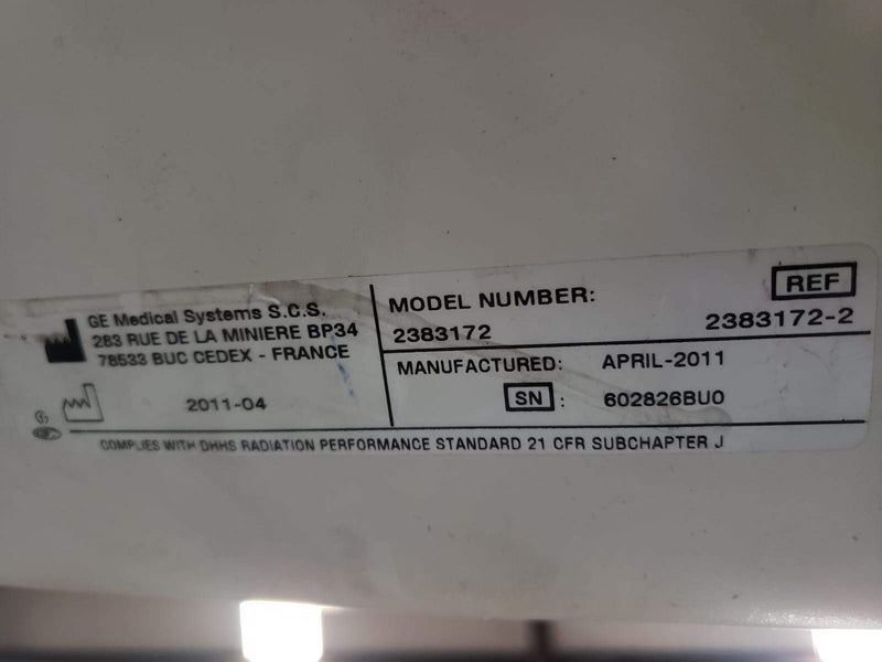 GE Senographe DS Gold Seal