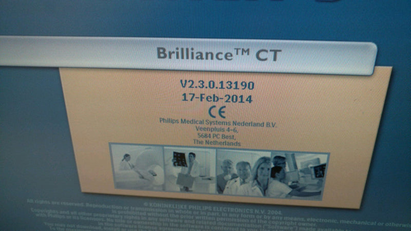 2008 Philips Brilliance 16 rebanadas con tubo Dunlee 2011