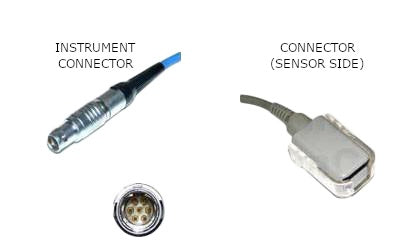 Cable de extensión del sensor Invivo M8 2 Spo2