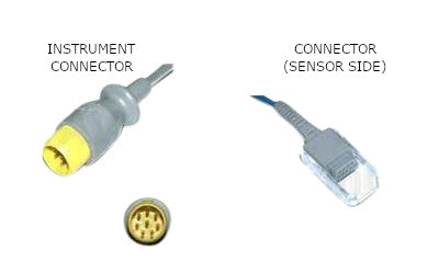 Cable de extensión del sensor Mek Mp 1000 Spo2