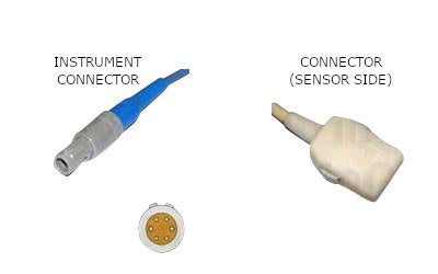 Cable de extensión del sensor Mindray Vs800 Spo2