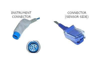 Cable de extensión del sensor Spo2 del monitor de paciente de la serie Nsc