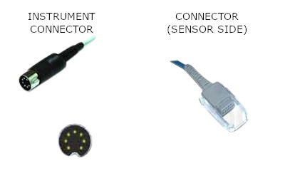 Cable de extensión del sensor Schiller Argus Tm 7 Spo2