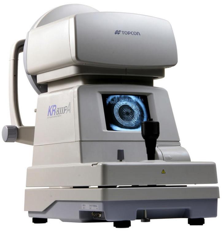Topcon Auto Refractorauto Keratometertopographer Model Kr800