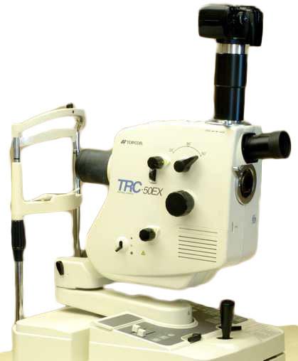 Topcon Fundus Camera Model Trc50Ex