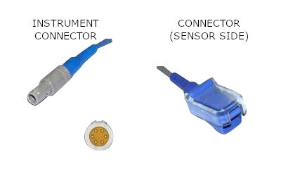 Cable de extensión del sensor Spo2 del módulo Vs800 Mindray